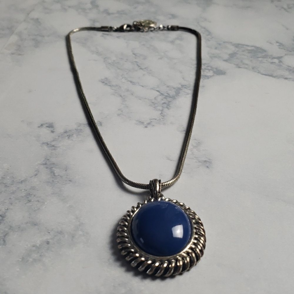 ‎Tripari Blue Necklace